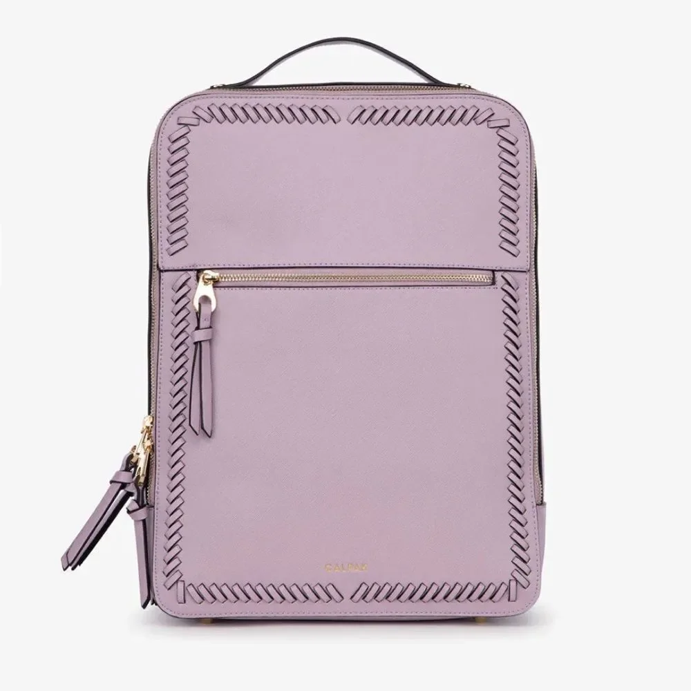 Calpak Kaya 15 inch Laptop Backpack in Lavender